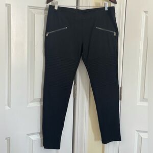 Express Moto Leggings, Size Large
